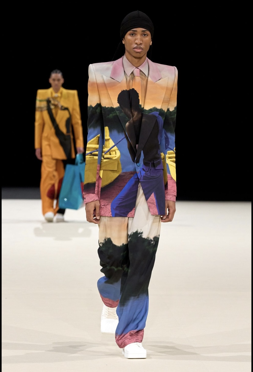 Desfile Inverno 2025 da Balmain na Paris Fashion Week