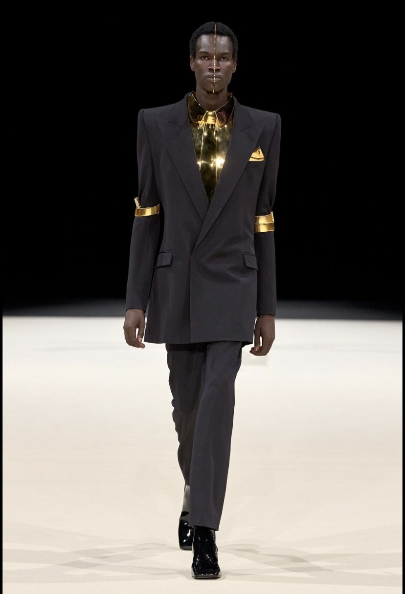 Desfile Inverno 2025 da Balmain na Paris Fashion Week